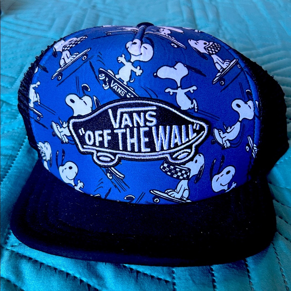 Vans Black Mesh Trucker Cap